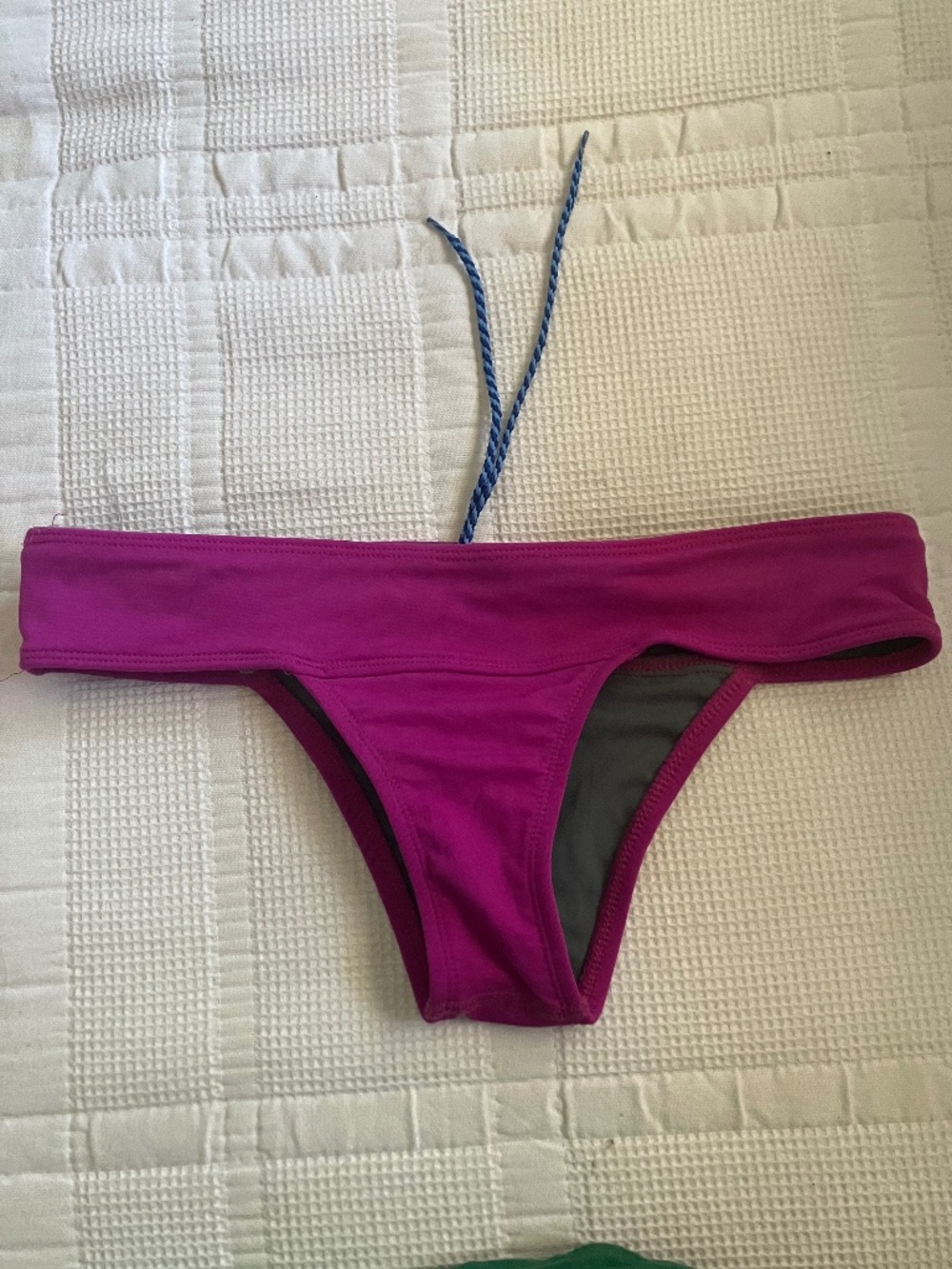 Jolyn Bikini Bottom, Size M, French Mulberry